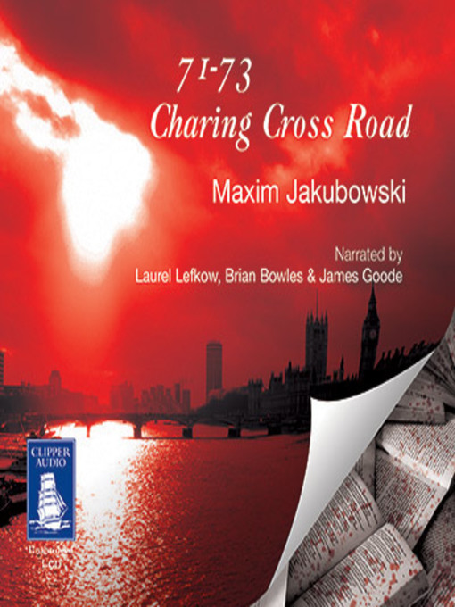 Title details for 71-73 Charing Cross Road by Maxim Jakubowski - Wait list